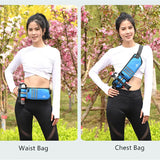 OKKID Running Waist Bag for Women Outdoor Sports Hiking Water Bottle Bag