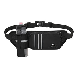 OKKID Running Waist Bag for Women Outdoor Sports Hiking Water Bottle Bag