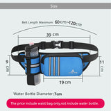 OKKID Running Waist Bag for Women Outdoor Sports Hiking Water Bottle Bag