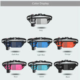 OKKID Running Waist Bag for Women Outdoor Sports Hiking Water Bottle Bag