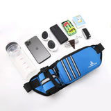 OKKID Running Waist Bag for Women Outdoor Sports Hiking Water Bottle Bag
