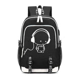Teenage Boys School Backpack with USB Port