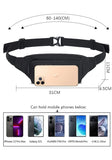 OKKID Small Waist Bag for Running Mobile Phone Bag Outdoor Sports Chest Bag