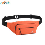 OKKID Small Waist Bag for Running Mobile Phone Bag Outdoor Sports Chest Bag