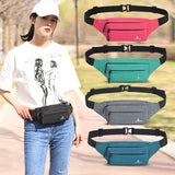 OKKID Small Waist Bag for Running Mobile Phone Bag Outdoor Sports Chest Bag