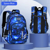 Boys Camouflage Orthopedic School Backpack