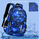 Boys Camouflage Orthopedic School Backpack