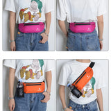 OKKID Running Waist Bag for Cell Phone Outdoor Sports Waist Pack Women