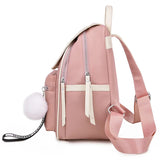 Women's Casual Travel Backpack Small School Bag Pink Green Bagpack