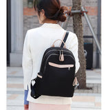 Women Backpack Lightweight Pink Schoolbag Small Laptop Bagpack