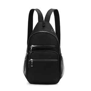 Women Mini Backpack Waterproof Nylon Small Crossbody Bag Girls Chest Bag