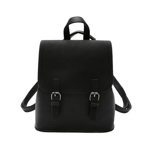 Women Small Backpack Mini Leather Casual PU Back Bag Girls