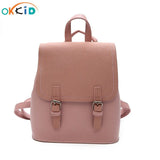 Women Small Backpack Mini Leather Casual PU Back Bag Girls