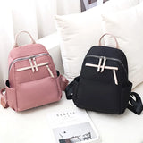 Small School Backpack for Women, Casual Travel Bag, Pink Girls Bag