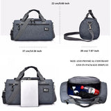 Nylon Light Sport Travel Bag For Men Outdoor Large Capacity Duffel Handbag