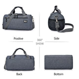 Nylon Light Sport Travel Bag For Men Outdoor Large Capacity Duffel Handbag