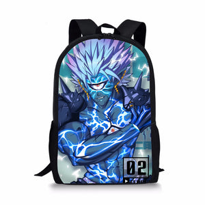 ONE PUNCH-MAN Pattern School Bag Daily Travel Backpack Kids Knapsack