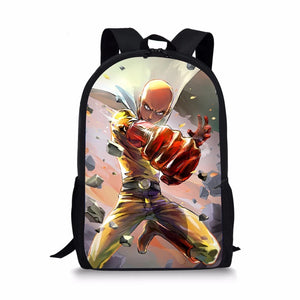 ONE PUNCH-MAN Backpack for Kid Shoulders School Bag