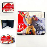 One Punch Man Saitama Wallet Anime Short Wallets PU Purse Young Men and Women Co