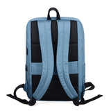 Classic Business Backpack 14" Laptop Male Bags Unisex Travel Bag