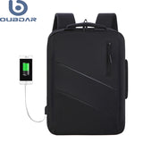 Men's Laptop Backpack with USB Charging Port