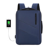 Men's Laptop Backpack with USB Charging Port