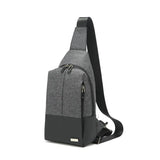 Men's Chest Bag Chest Pack Waterproof Sling Shoulder Strap Bag Male