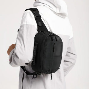 Waterproof Chest Pack Waist Bag for Men Outdoor Sports Crossbody Bag