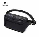 Waterproof Men Waist Bag Fanny Pack Shoulder Belt Bag Male Phone Pouch Bags Trav