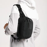 Waterproof Waist Bag for Men, Outdoor Sports Chest Pack