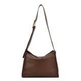 Women PU Leather Crossbody Sling Bag Lady Handbag Zip Shoulder Bag