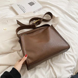 Women PU Leather Crossbody Sling Bag Lady Handbag Zip Shoulder Bag