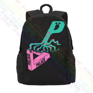 Octopus P Triangle Graphic Palaca Large Capacity Backpack