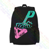 Octopus P Triangle Graphic Palaca Large Capacity Backpack