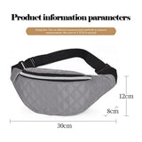 Men Women Waist Bag Sports Multi-functional Mobile Phone Money Belt Bag
