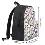 Horse Races Backpack Men's and Women's School Bag