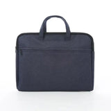 Canvas Conference Bag Zipper File Bag Waterproof Briefcase