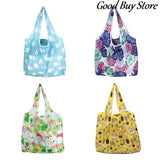 Office Worker Totes Handbags Leaves Printing Shoulder Bag Eco Cloth Purse Women