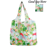 Office Worker Totes Handbags Leaves Printing Shoulder Bag Eco Cloth Purse Women