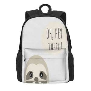 Sloth Backpacks Men Women Bags Harajuku Man Youth Women's