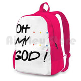 Janice Quote Backpack | Oh My God! TV Sitcom 90s Phoebe Horse