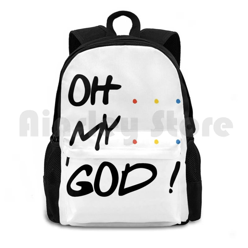 Janice Quote Backpack | Oh My God! TV Sitcom 90s Phoebe Horse