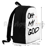 Janice Quote Backpack | Oh My God! TV Sitcom 90s Phoebe Horse