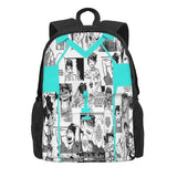 Oikawa Jersey Collage Backpacks Zipper Bag