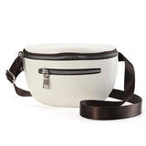 Oil Leather Waist Bags Women Travel Ladies Belt Crossbody Bag