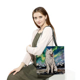 Oil Painting Dog Outdoor Tote Bag - Customizable