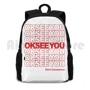 Funny Kim's Convenience Saying Outdoor Hiking Backpack