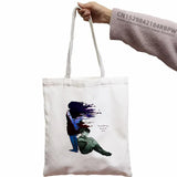 Omori Canvas Shopping Bag Recycle Cotton Handbag
