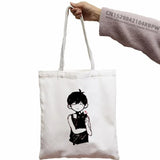 Omori Canvas Shopping Bag Recycle Cotton Handbag