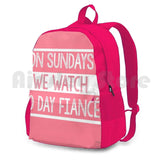 90 Fianc? Fans Hiking Backpack Waterproof Camping Travel
